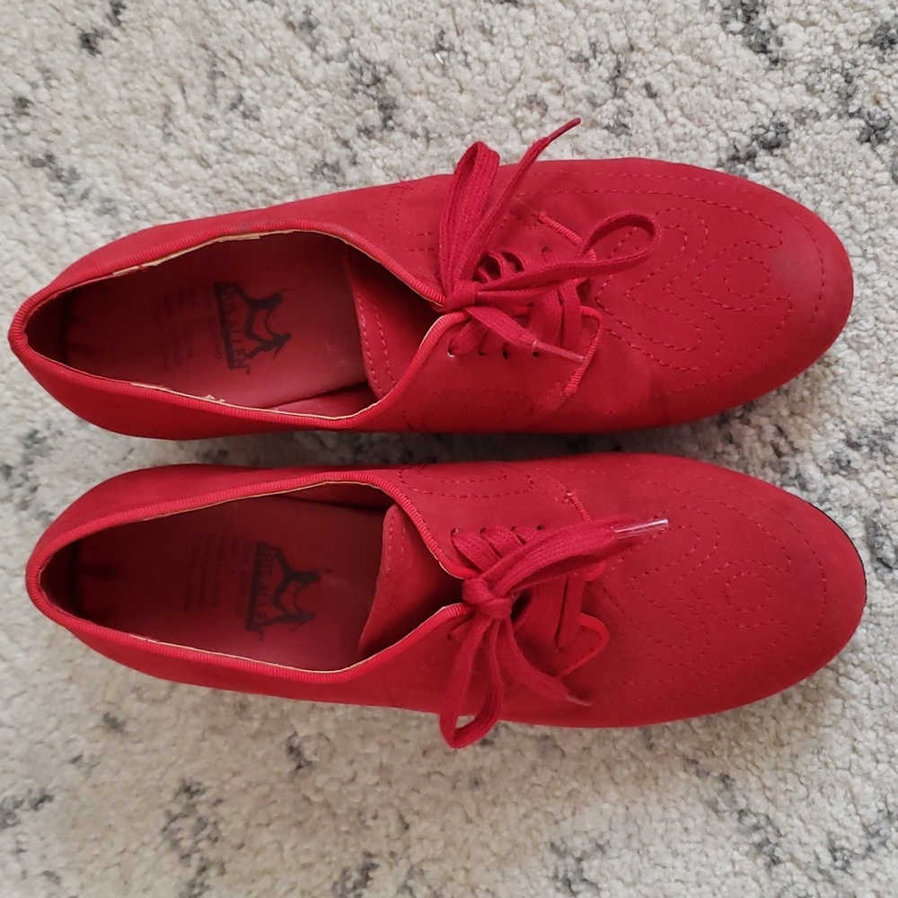 Aris allen dance shoe velvet oxford